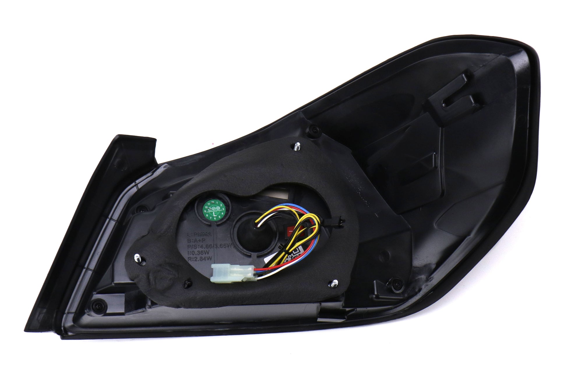 OLM Evolution Tail Lights (Smoked Lens, Black Base, Red Bar) - 2015-2021 WRX / STI by MYX Automotive