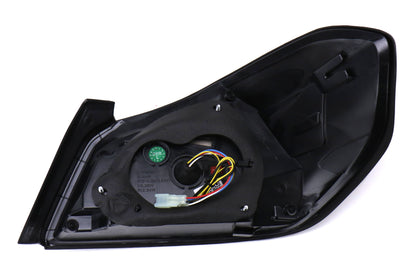 OLM Evolution Tail Lights (Smoked Lens, Black Base, Red Bar) - 2015-2021 WRX / STI by MYX Automotive