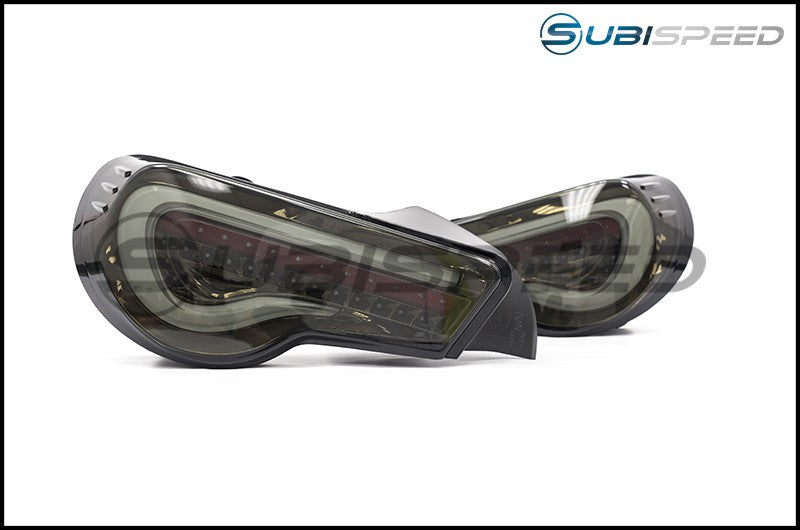 OLM VL Style Non-Sequential Smoked Lens Tail Lights (Black Gold Edition) - 2013+ FT86 by MYX Automotive