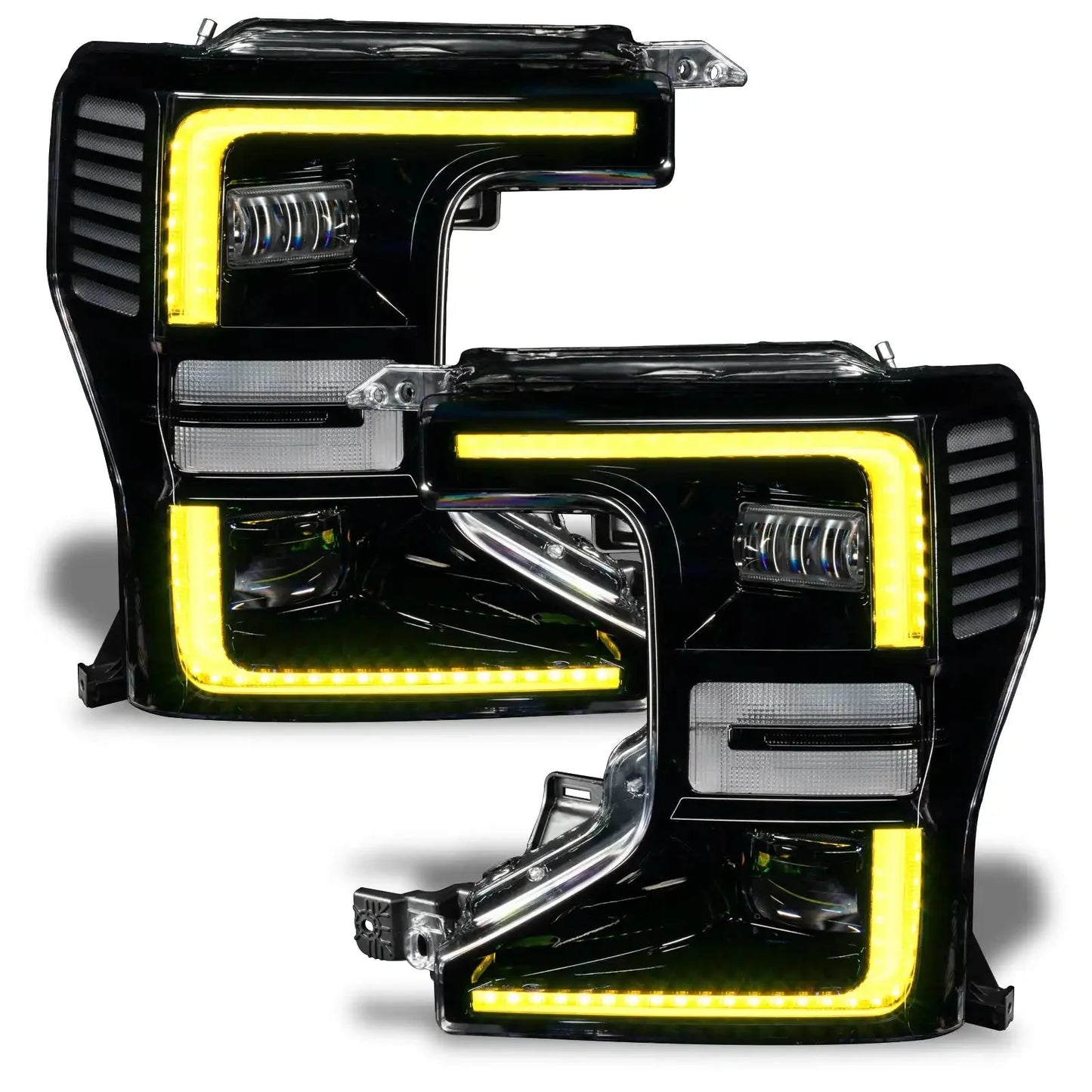 ORACLE Lighting 2020-2022 Ford F-250/350 Super Duty ORACLE Dynamic ColorSHIFT Headlight DRL Upgrade Kit w/Switchback Turn Signals by ORACLE Lighting
