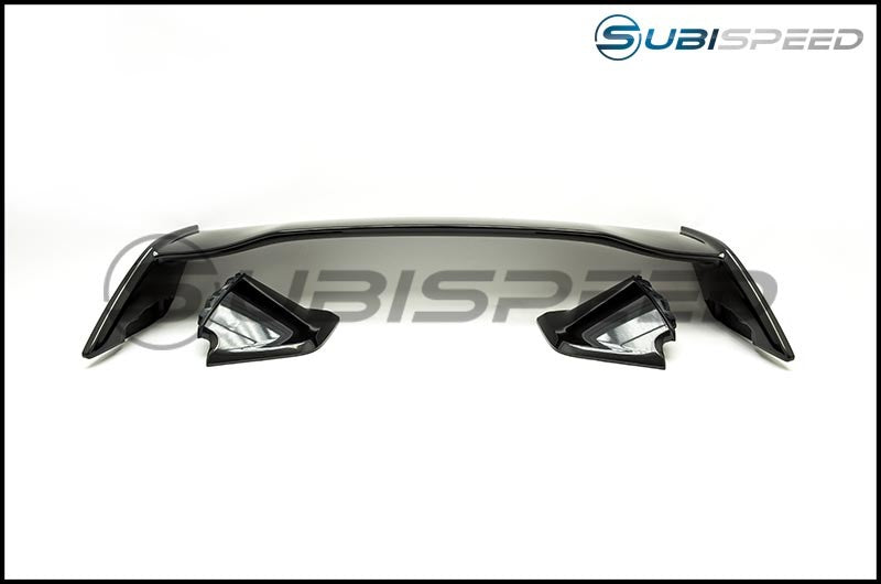 OLM STI Style Paint Matched Spoiler - Crystal Black Silica / Raven - 2015-2021 Subaru WRX / STI by OLM