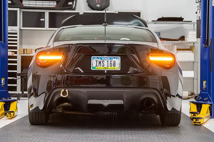 OLM OE Plus Linear Style Sequential Tail Lights (Smoked) - 13-20 FR-S / BRZ / 86 by MYX Automotive