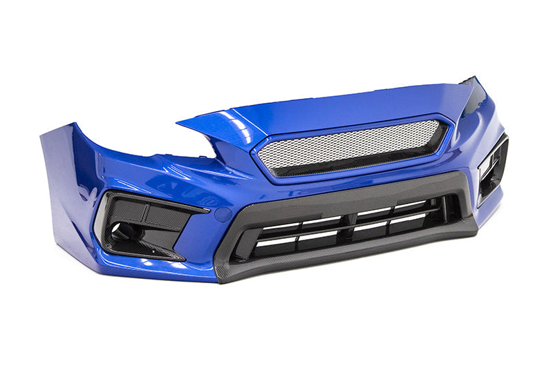 OLM LE Dry Carbon Fiber Lower Bumper Cover - 2018-2020 WRX / STI by OLM