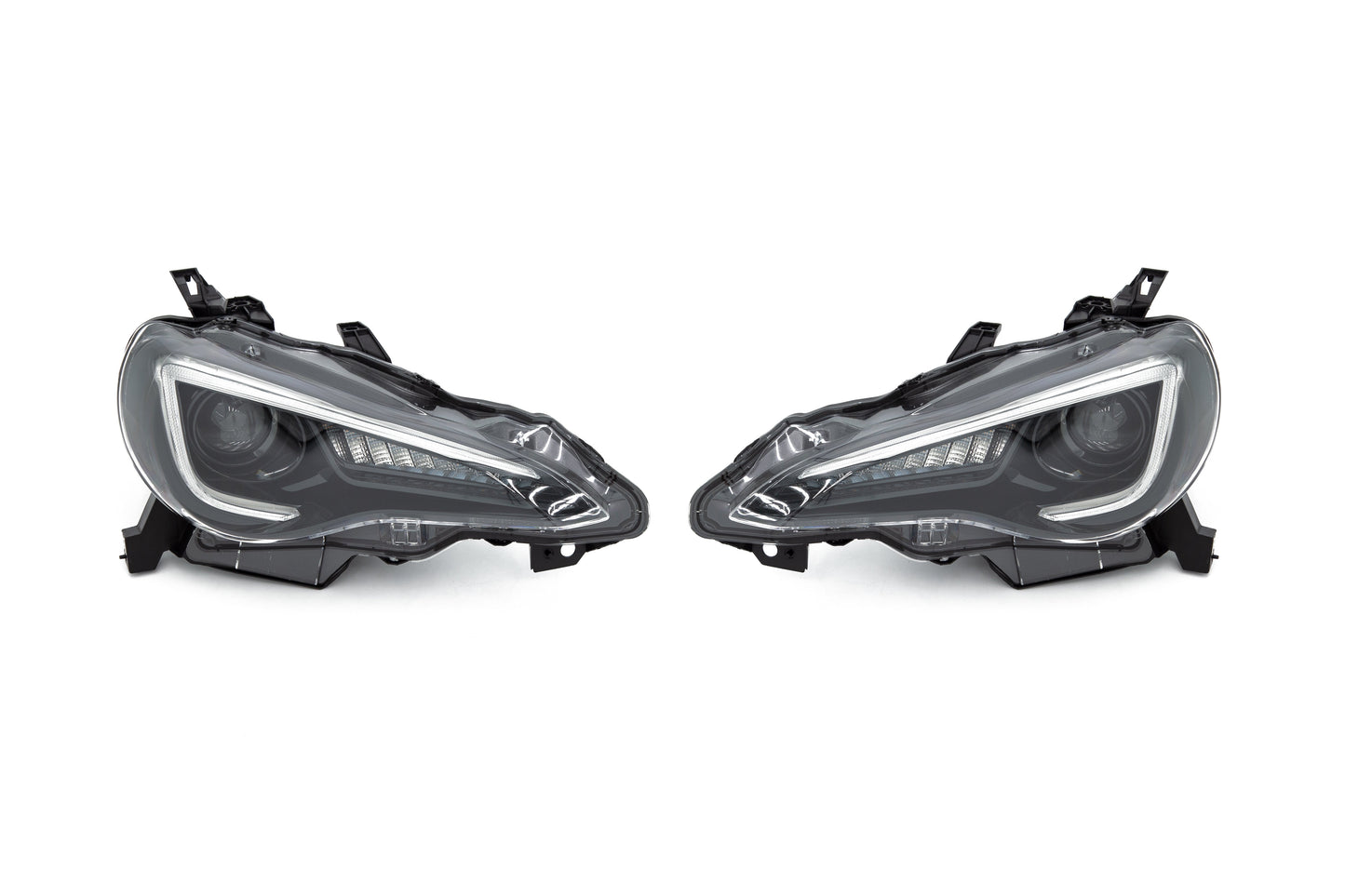 OLM Sequential Style Headlights w/ 6000k HID - 13+ FT86 / BRZ by MYX Automotive