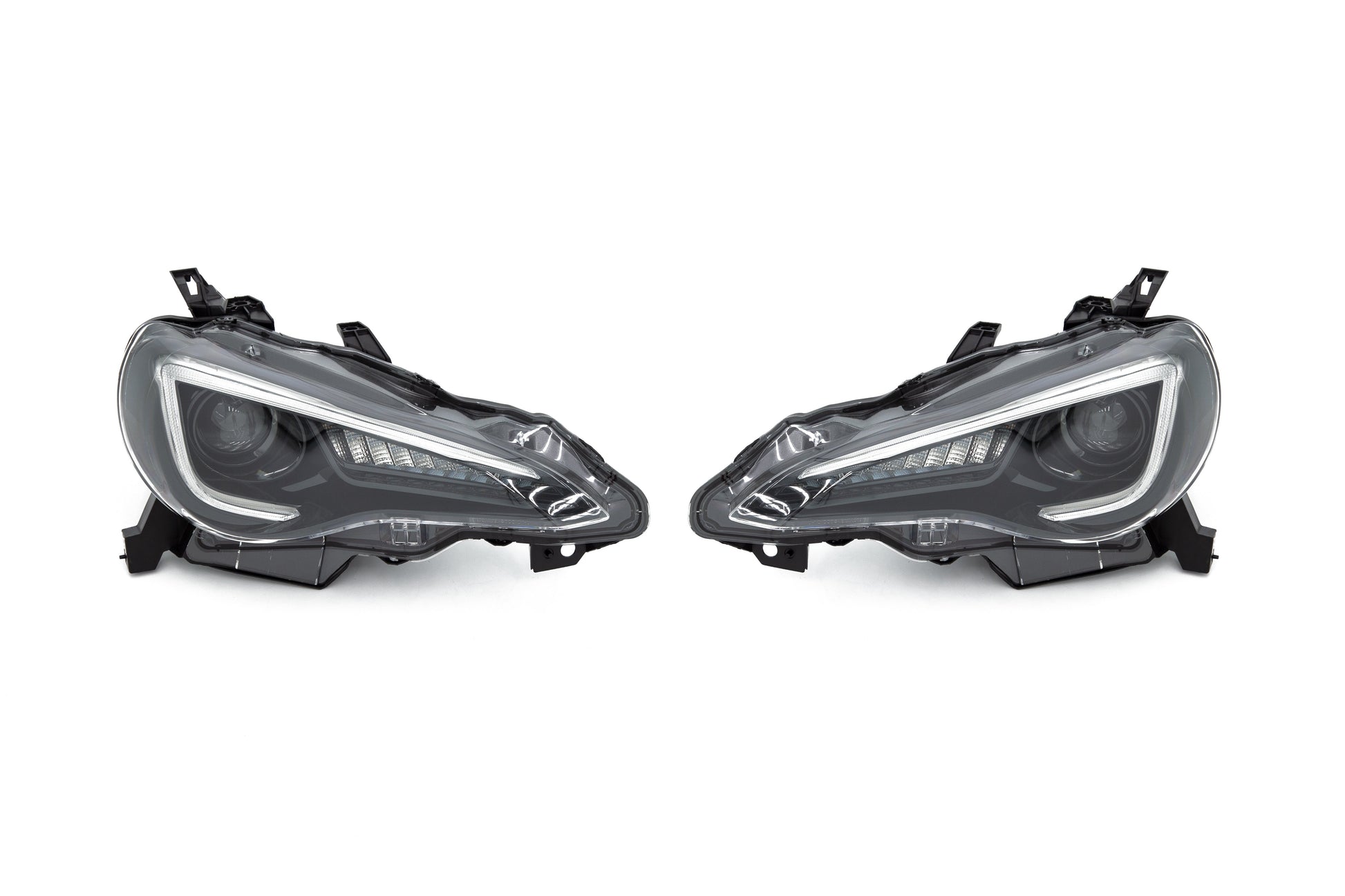 OLM Sequential Style Headlights w/ 6000k HID - 13+ FT86 / BRZ by MYX Automotive