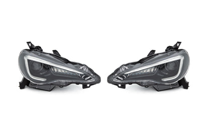 OLM Sequential Style Headlights w/ 6000k HID - 13+ FT86 / BRZ by MYX Automotive
