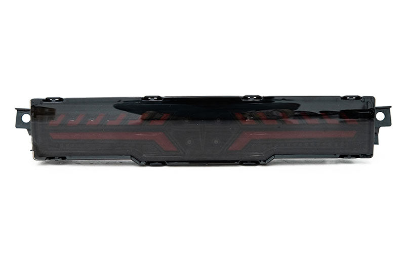 OLM V2 F1 Rear Fog Light (Smoke Lens, Black Base, Red Bar) - 2022 BRZ / GR86 by MYX Automotive