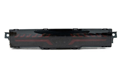 OLM V2 F1 Rear Fog Light (Smoke Lens, Black Base, Red Bar) - 2022 BRZ / GR86 by MYX Automotive
