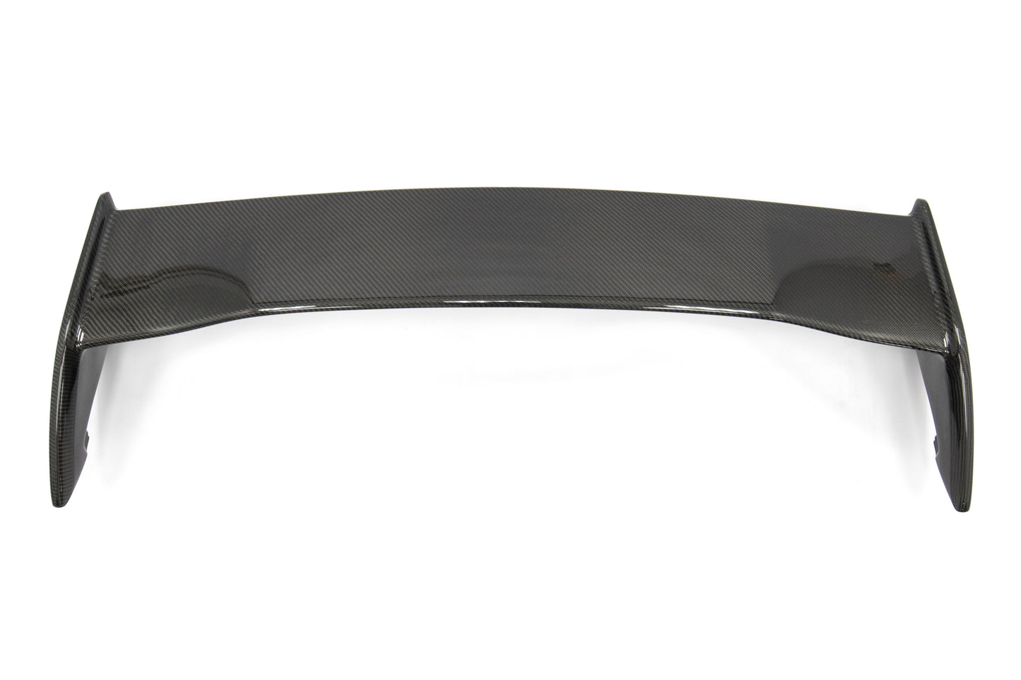 OLM Silverline Carbon Fiber OEM S Style Spoiler with Black Bases - 2015+ WRX / 2015+ STI by OLM