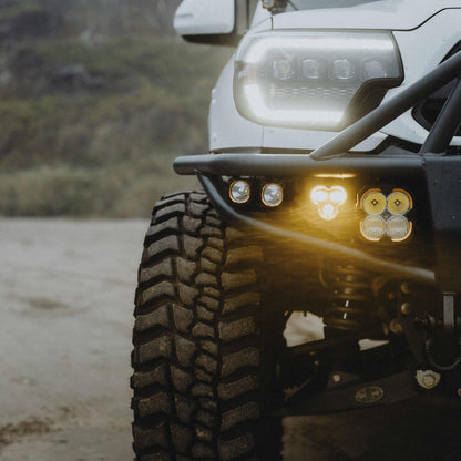 KC FLEX ERA 3 LED DM SAE FOG 2-LIGHT MSTR KIT 12-24 TOY TACO 4RUN TUN AFTERMARKT by KC HiLiTES