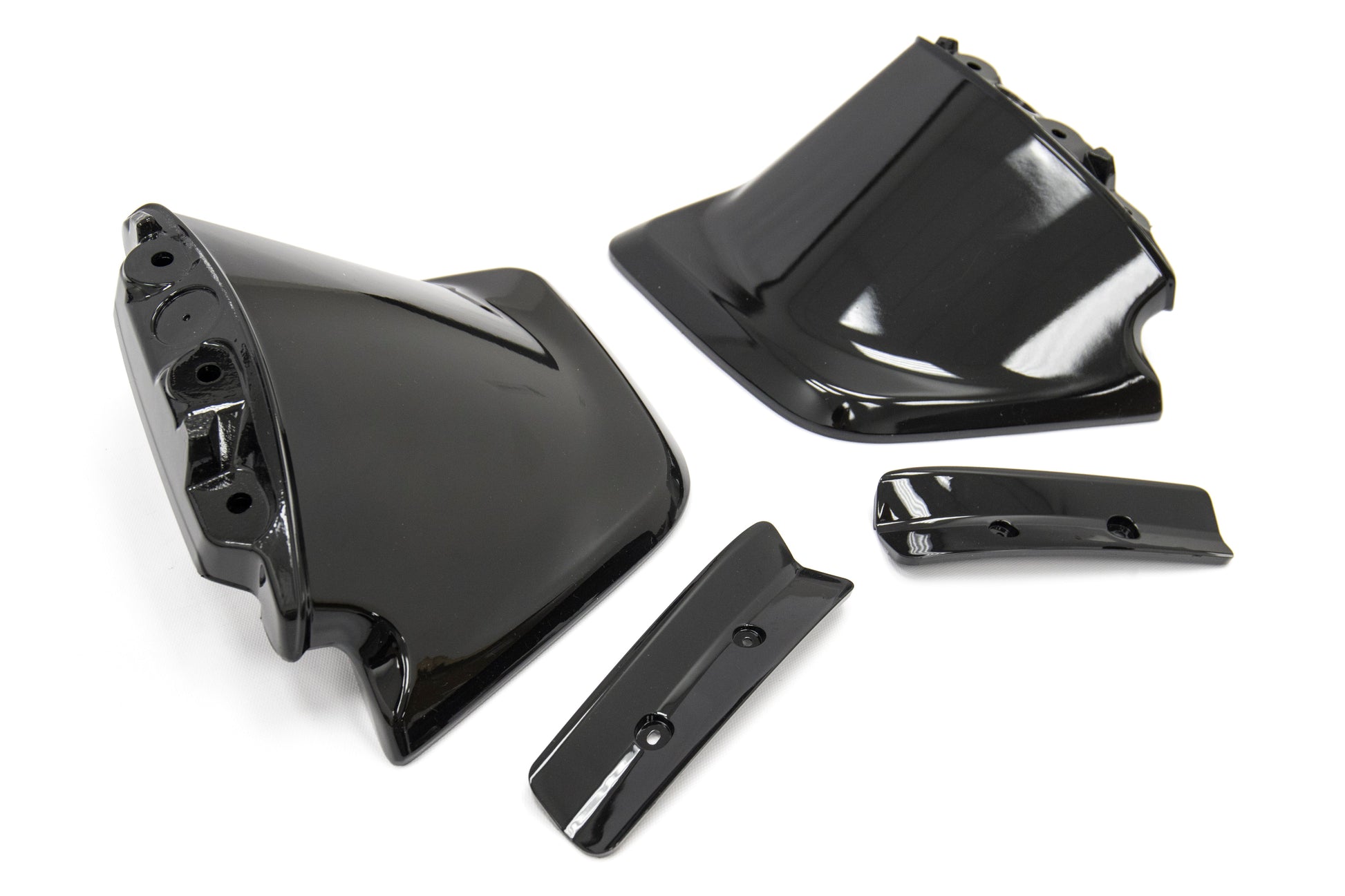 OLM Silverline Carbon Fiber OEM S Style Spoiler with Black Bases - 2015+ WRX / 2015+ STI by OLM