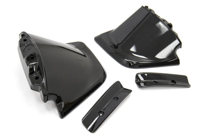 OLM Silverline Carbon Fiber OEM S Style Spoiler with Black Bases - 2015+ WRX / 2015+ STI by OLM