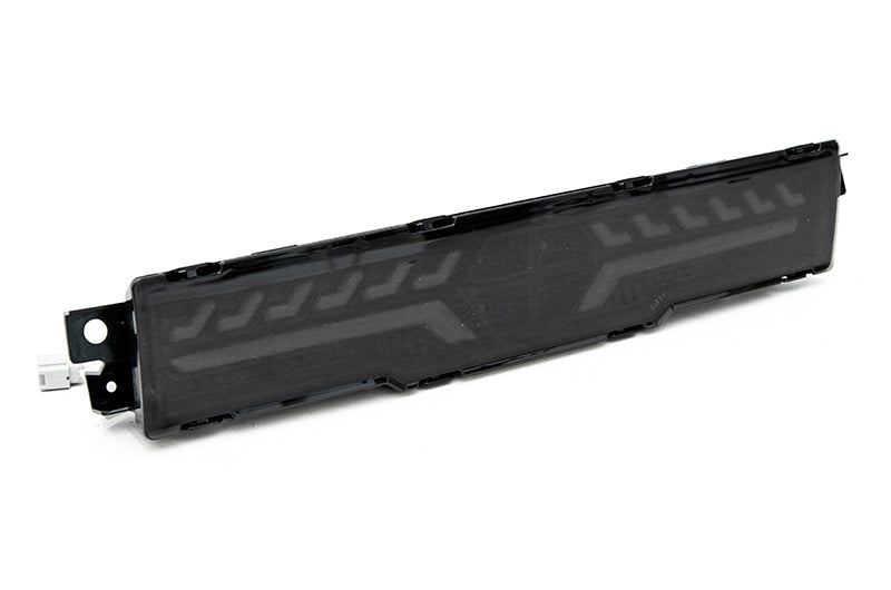 OLM V2 F1 Rear Fog Light (Smoke Lens, Black Base, White Bar) - 2022 BRZ / GR86 by MYX Automotive