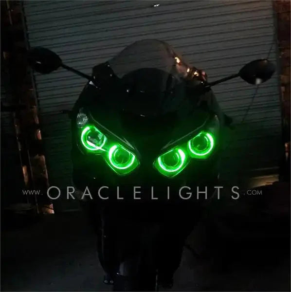 ORACLE Lighting 2007-2015 Kawasaki ZX-14R LED Headlight Halo Kit by ORACLE Lighting